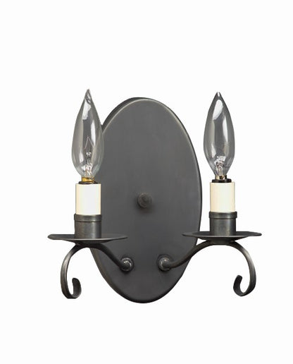 Wall Sconce 2 Down Curved Arms 162