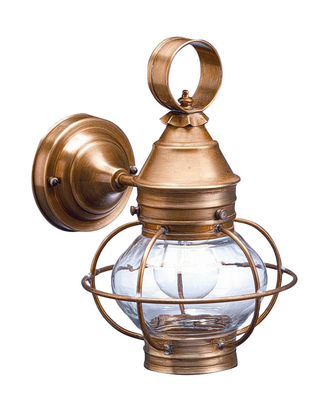 Caged Onion Outdoor Wall Lantern No Scroll 2515