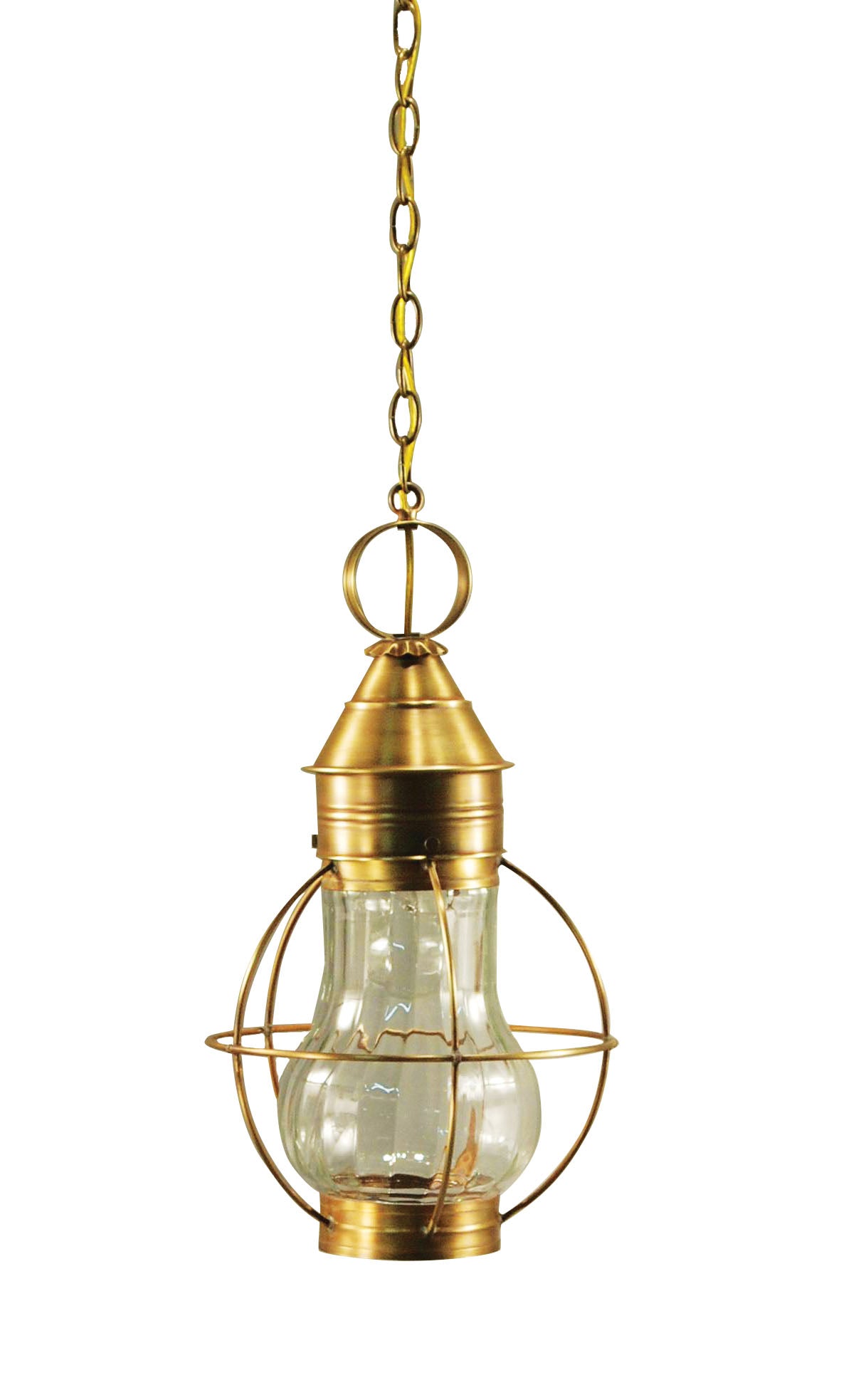 Bosc Caged Pear Outdoor Hanging Lantern 2732