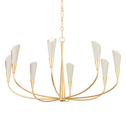 Chandeliers-Hudson Valley-3158-VGL/SSD