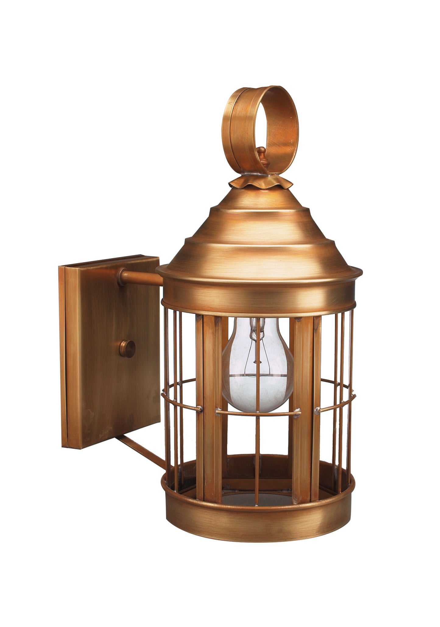 Heal Cone Top Outdoor Wall Lantern with Open Bottom 3317