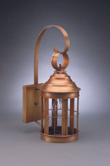 Heal Cone Top Outdoor Wall Lantern with Open Bottom 3317 Quickship