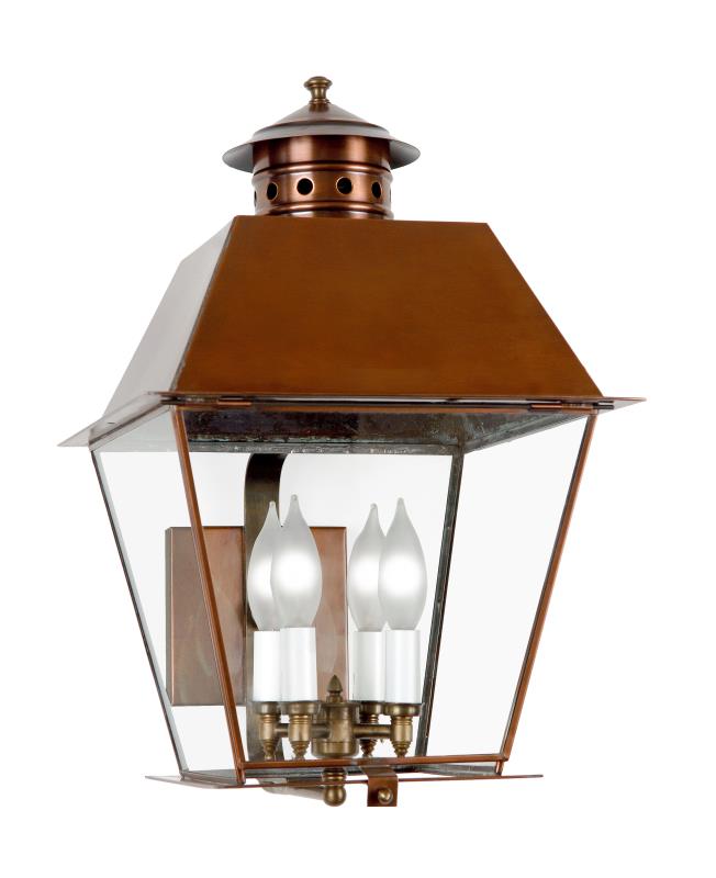 3431 Essex Small 10"W Outdoor Wall Lantern with Metal Top