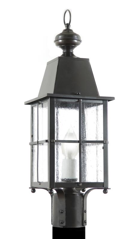 3570 Regency Park Small 7"W Outdoor Post/Pier Lantern