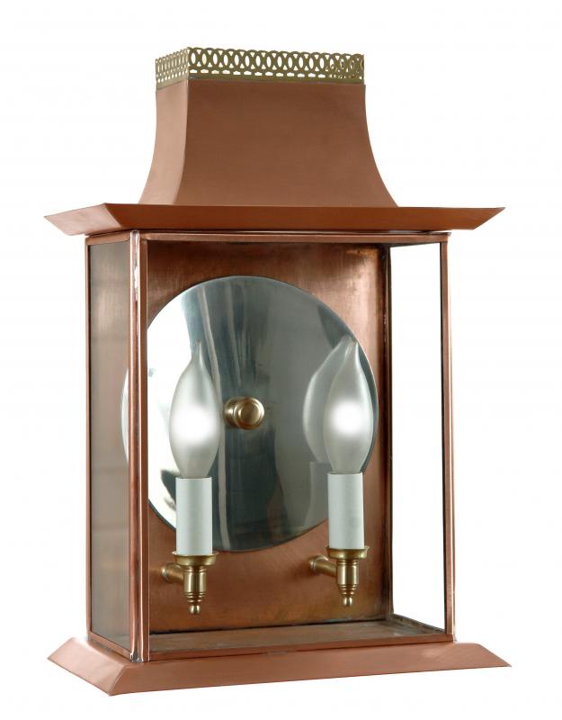 3602 Grand Central Large 10"W Outdoor Wall Lantern