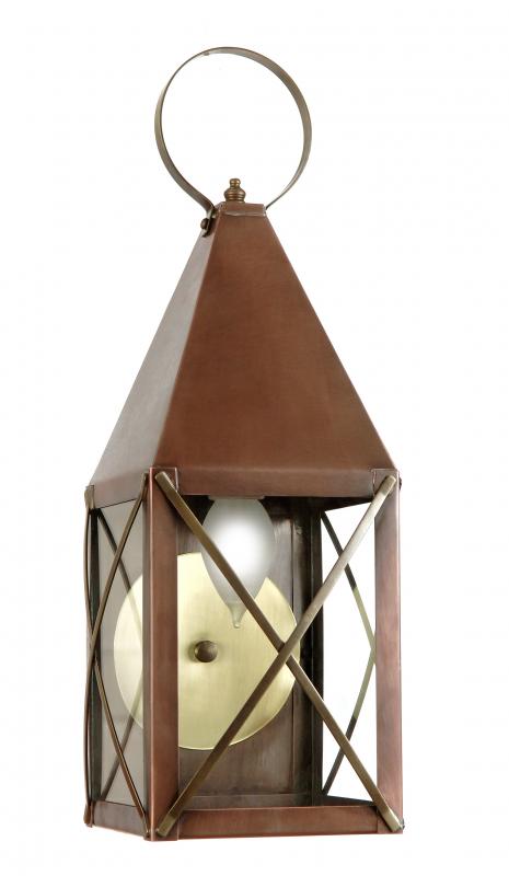 3651 Old English Large 8.5"W Outdoor Wall Lantern