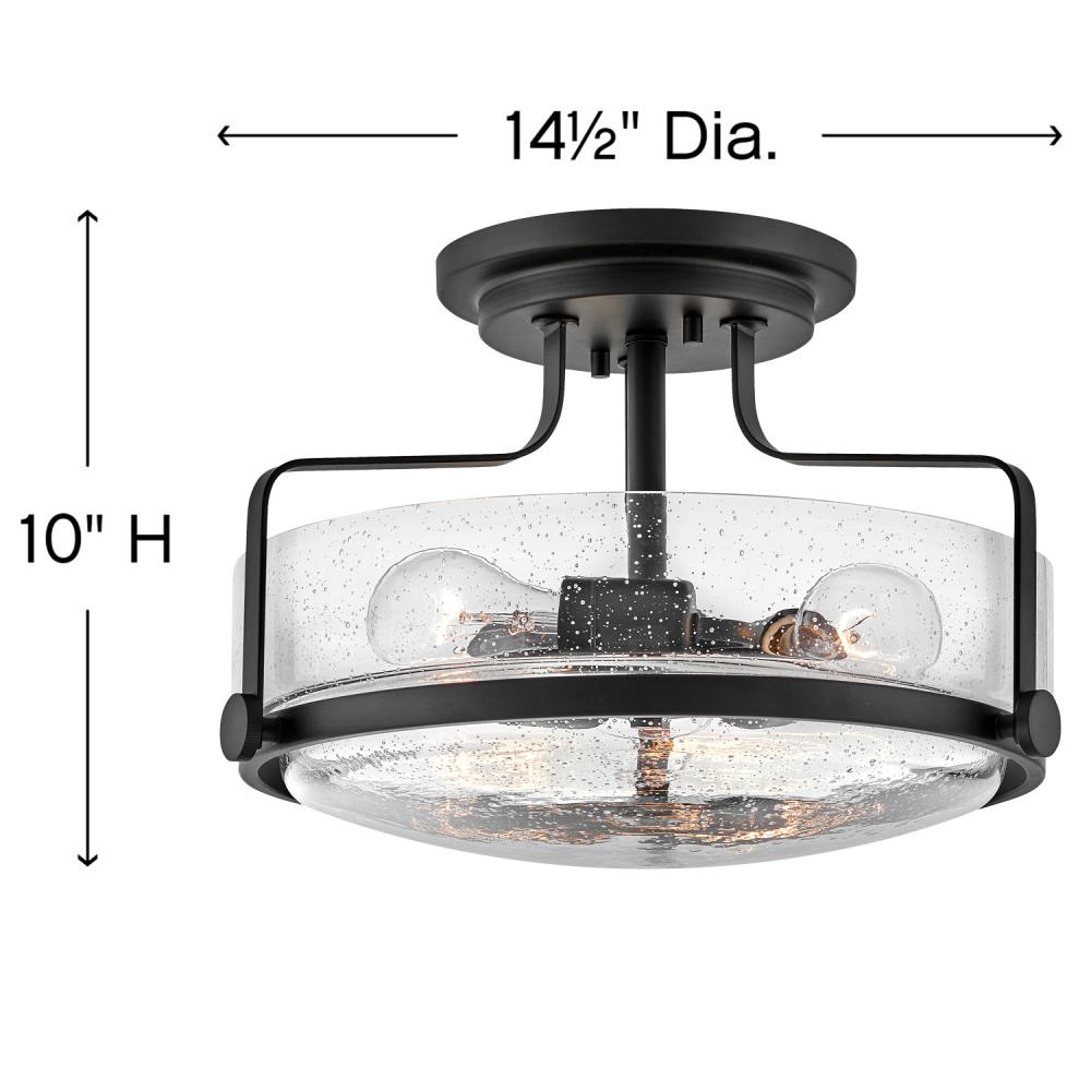 Semi-Flush Mts.-Hinkley-HL3641