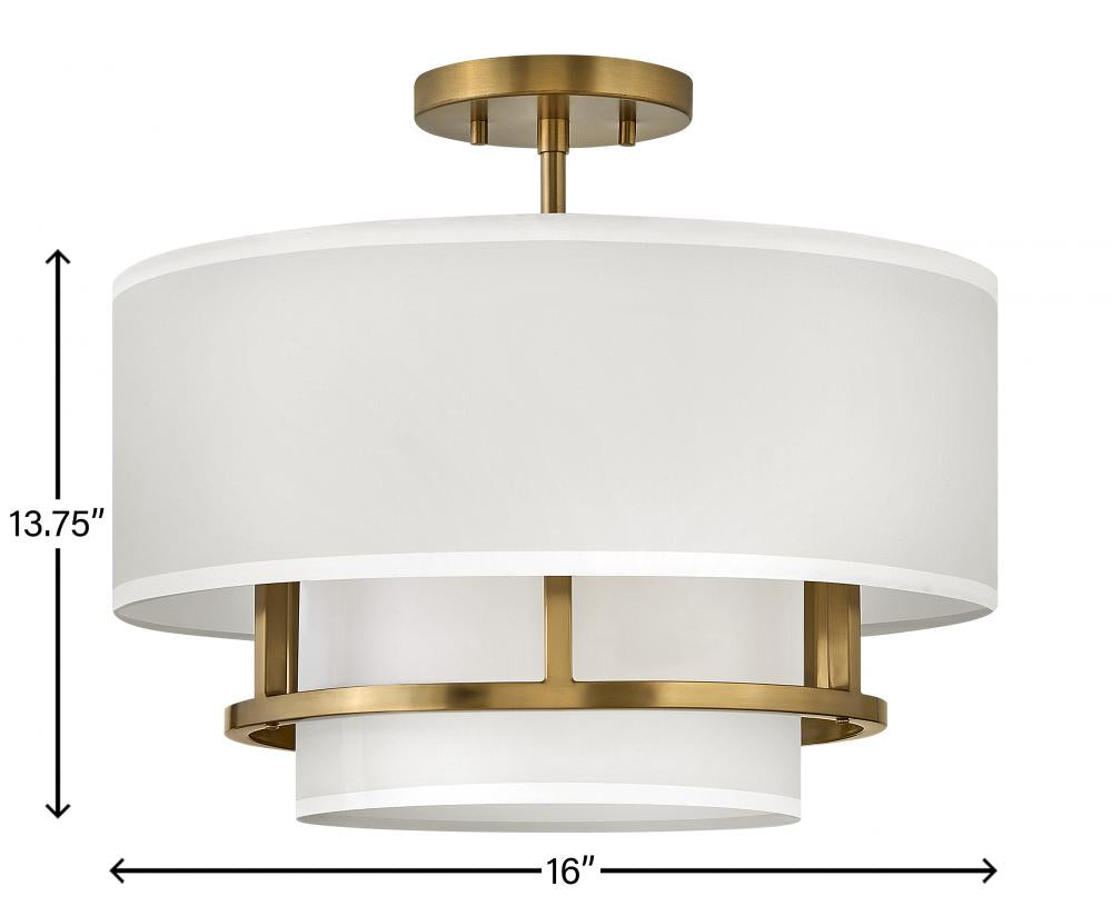 Semi-Flush Mts.-Hinkley-HL38893