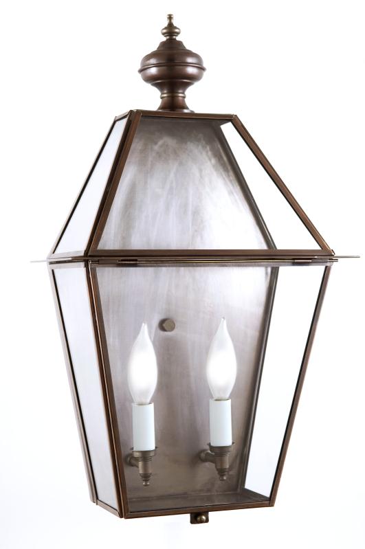 4001-H Essex Small 7.25"W Outdoor Pocket Wall Lantern with Glass Top