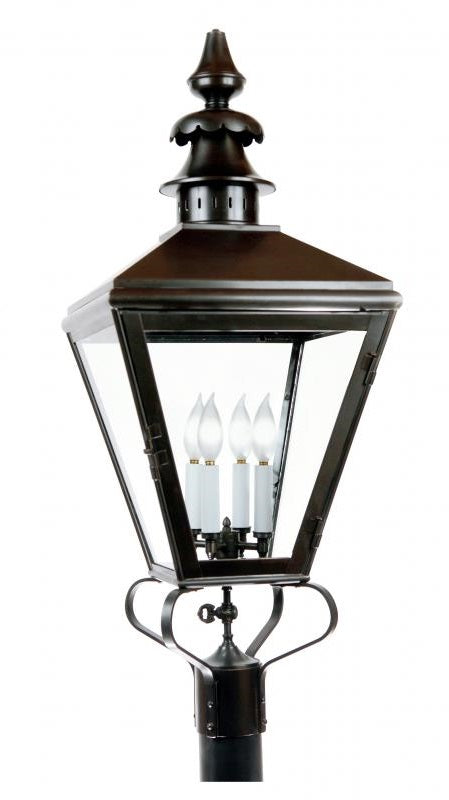 4110 Woodruff Fontaine Medium 13.5"W Outdoor Post/Pier Lantern