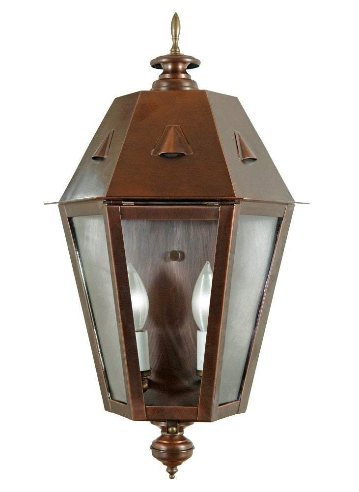 4251-H Country Manor Large 18.5"W Outdoor Pocket Wall Lantern