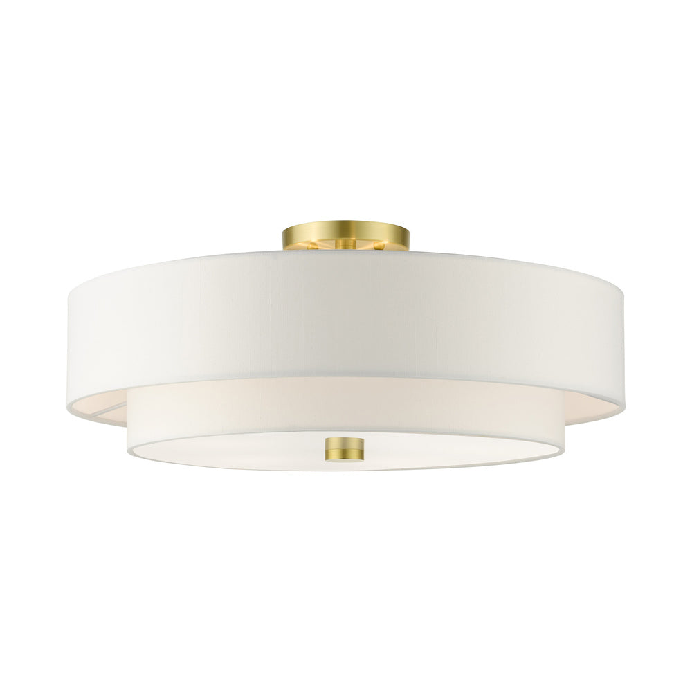 Semi-Flush Mts.-Livex Lighting-52140-12