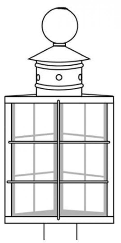 Falcone Outdoor Post Lantern 57312