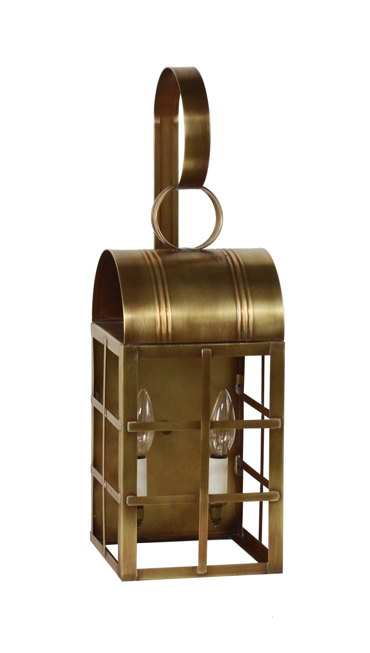 Adams Culvert Top H Bars Outdoor Wall Lantern 6141