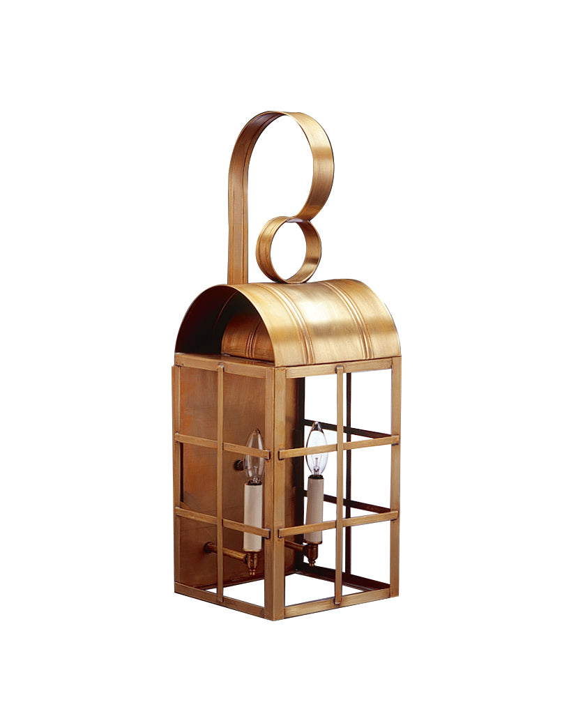 Adams Culvert Top H Bars Outdoor Wall Lantern 6151