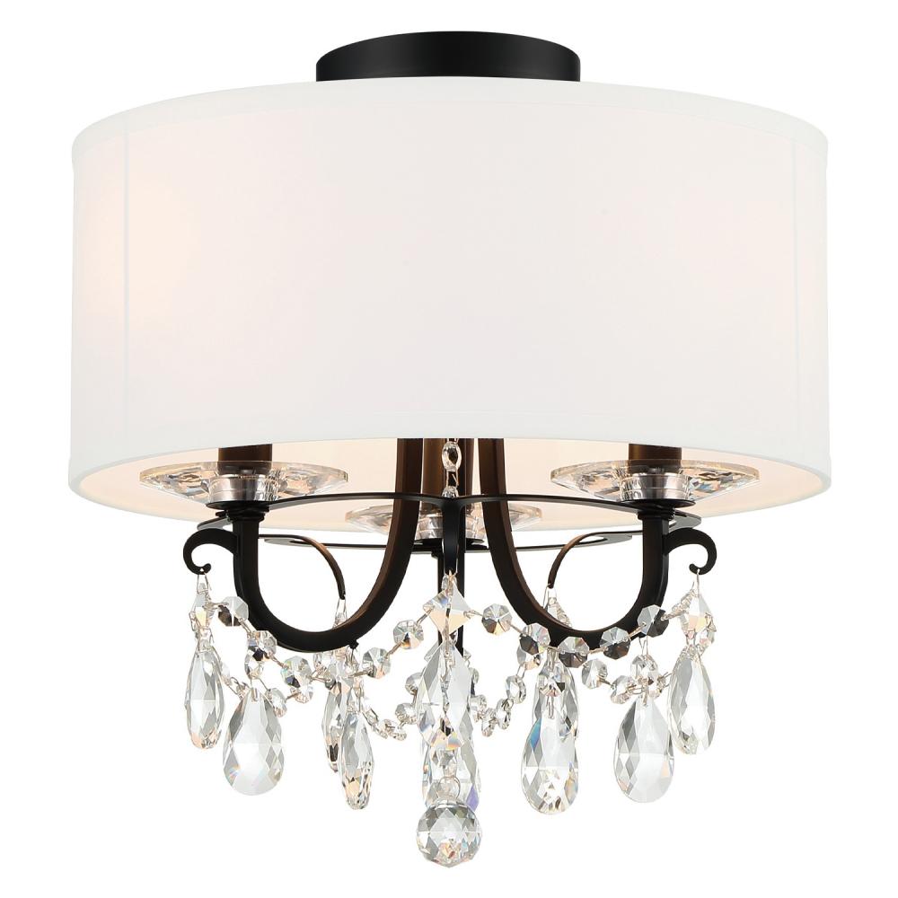 Flush Mounts-Crystorama-6623_Ceiling