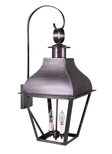 Stanfield Curved Top Scroll Outdoor Wall Lantern 7647