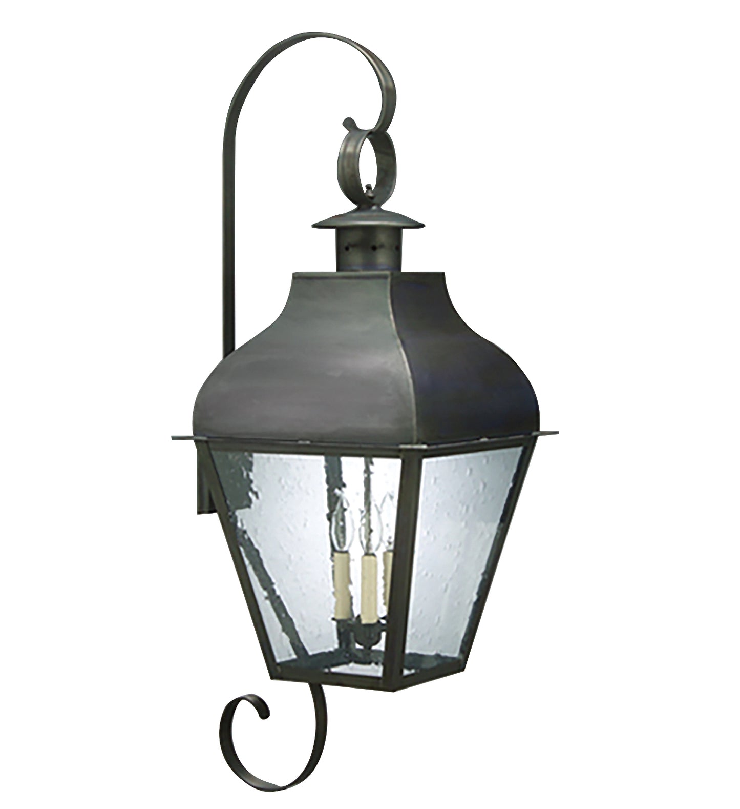 Stanfield Curved Top Outdoor Wall Lantern 7658