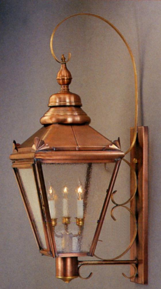 Arabella Outdoor Wall Lantern 82111H with Top Scroll