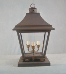 Forte Outdoor Post Lantern 8830PIER