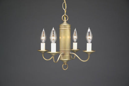 Chandelier Hanging Cylinder J Arms with Eggshell Shades 911S