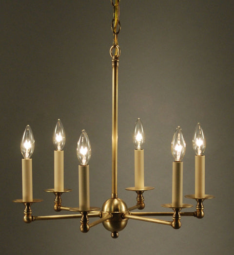 Chandelier Hanging straight Arms 935