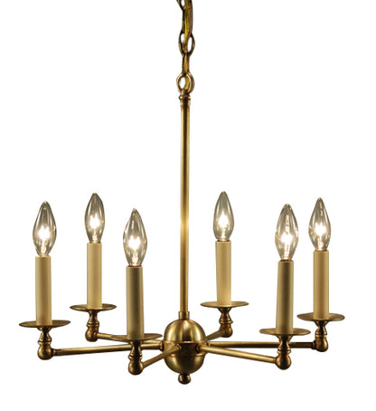 Chandelier Hanging straight Arms 935