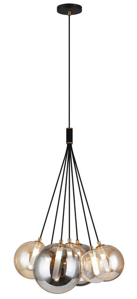 Chandeliers-Matteo Lighting-C81007BK