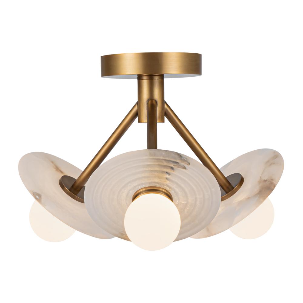 Semi-Flush Mts.-Alora Lighting-SF346313