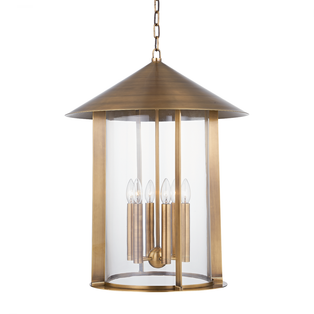 Foyer/Hall Lanterns-Troy-F1922-PBR