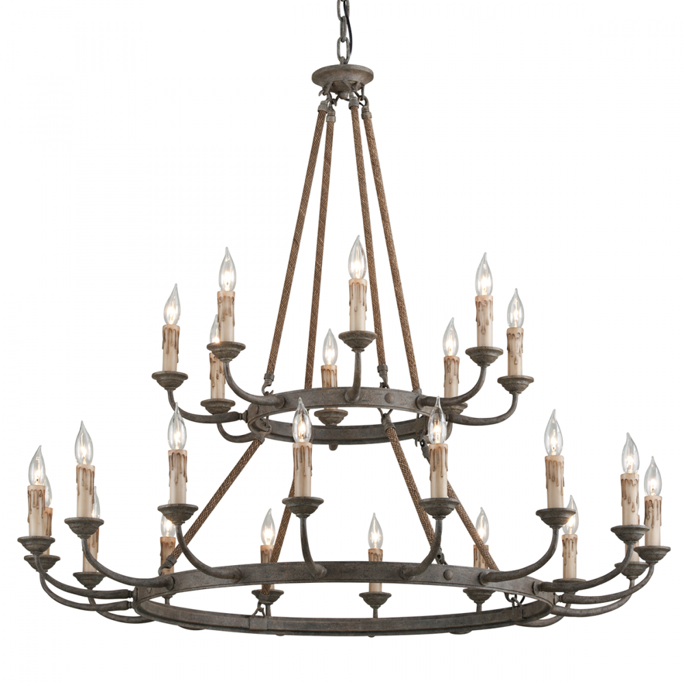 Chandeliers-Troy-F6118-EB