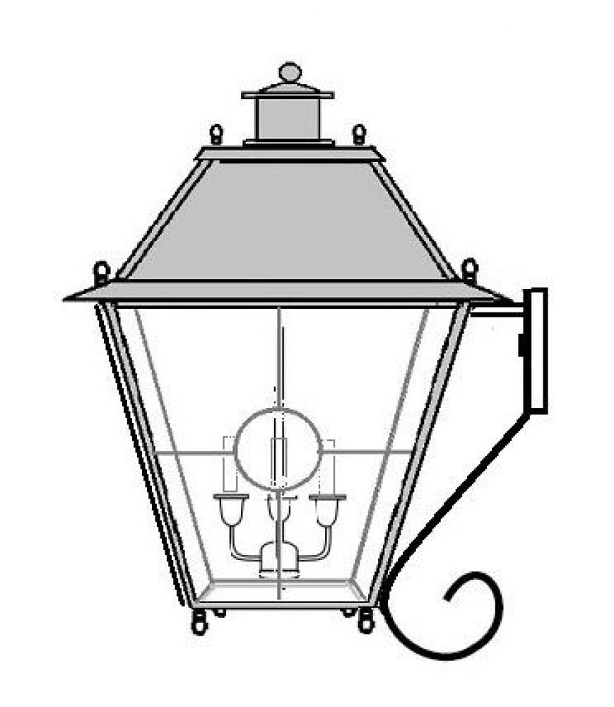 Fairmont Outdoor Wall Lantern FA47301