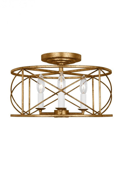 Semi-Flush Mts.-Visual Comfort & Co. Studio Collection-CF1134