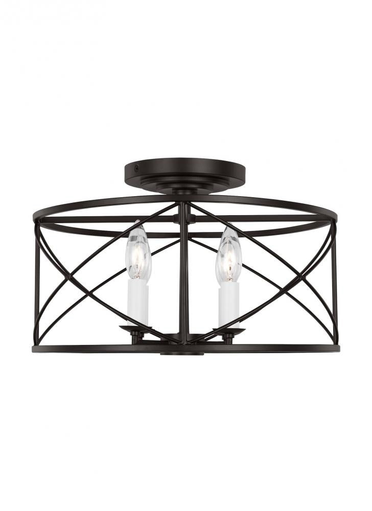 Semi-Flush Mts.-Visual Comfort & Co. Studio Collection-CF1134