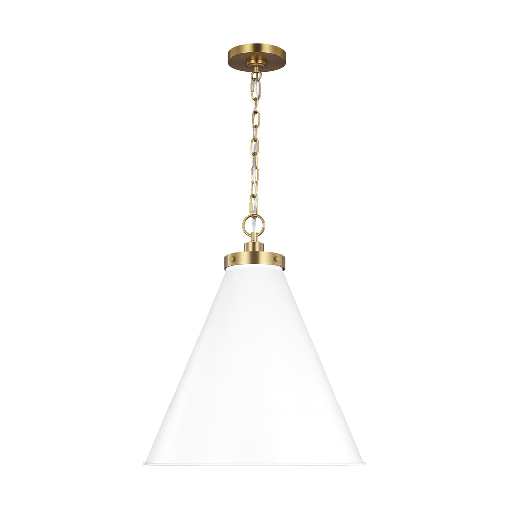 Pendants-Visual Comfort & Co. Studio Collection-CP1281MWTBBS