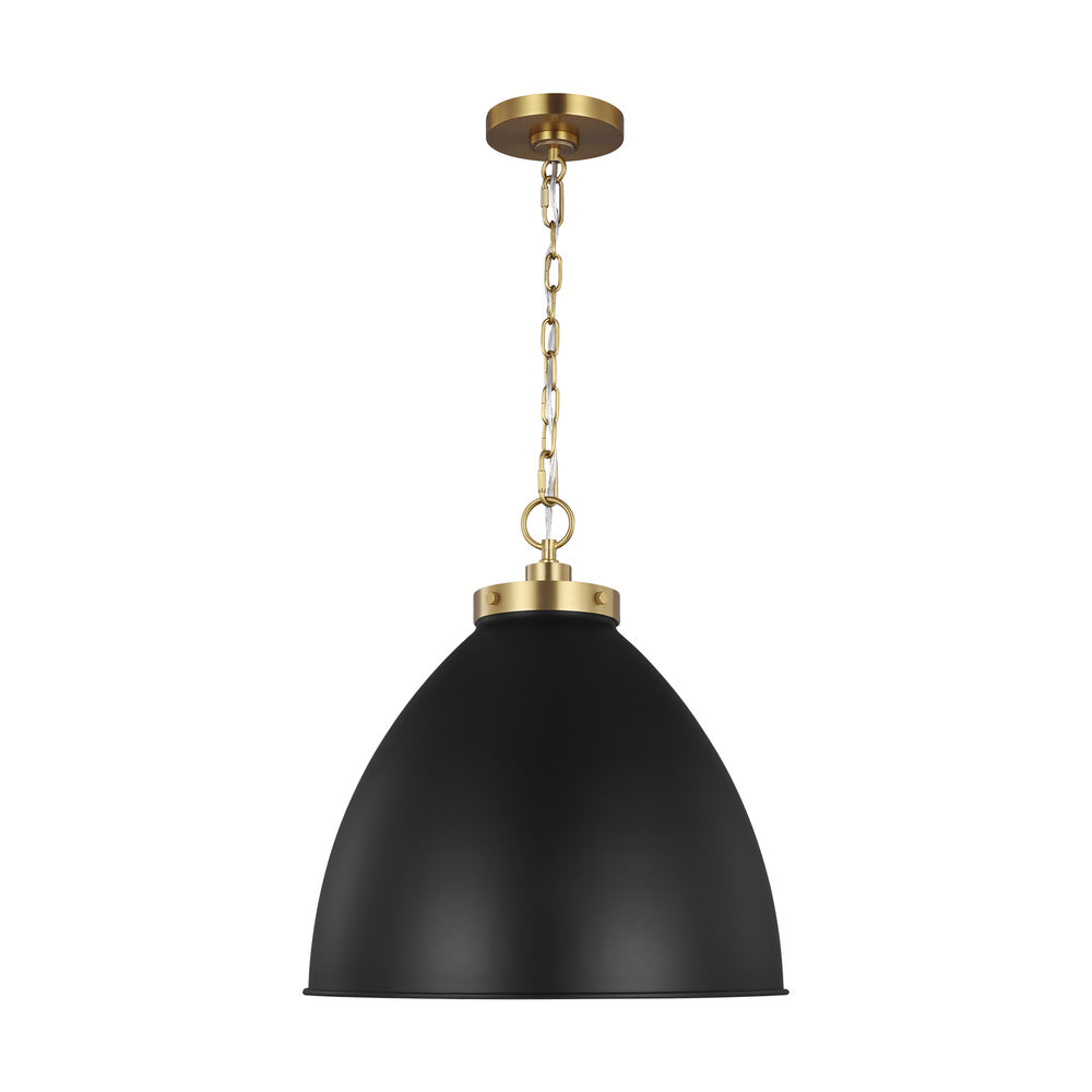 Pendants-Visual Comfort & Co. Studio Collection-CP1301MBKBBS