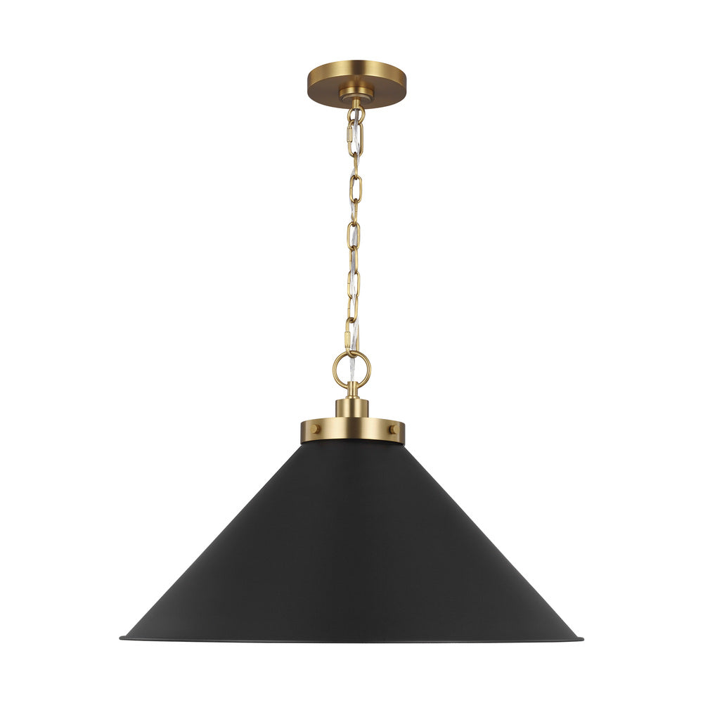 Pendants-Visual Comfort & Co. Studio Collection-CP1311MBKBBS