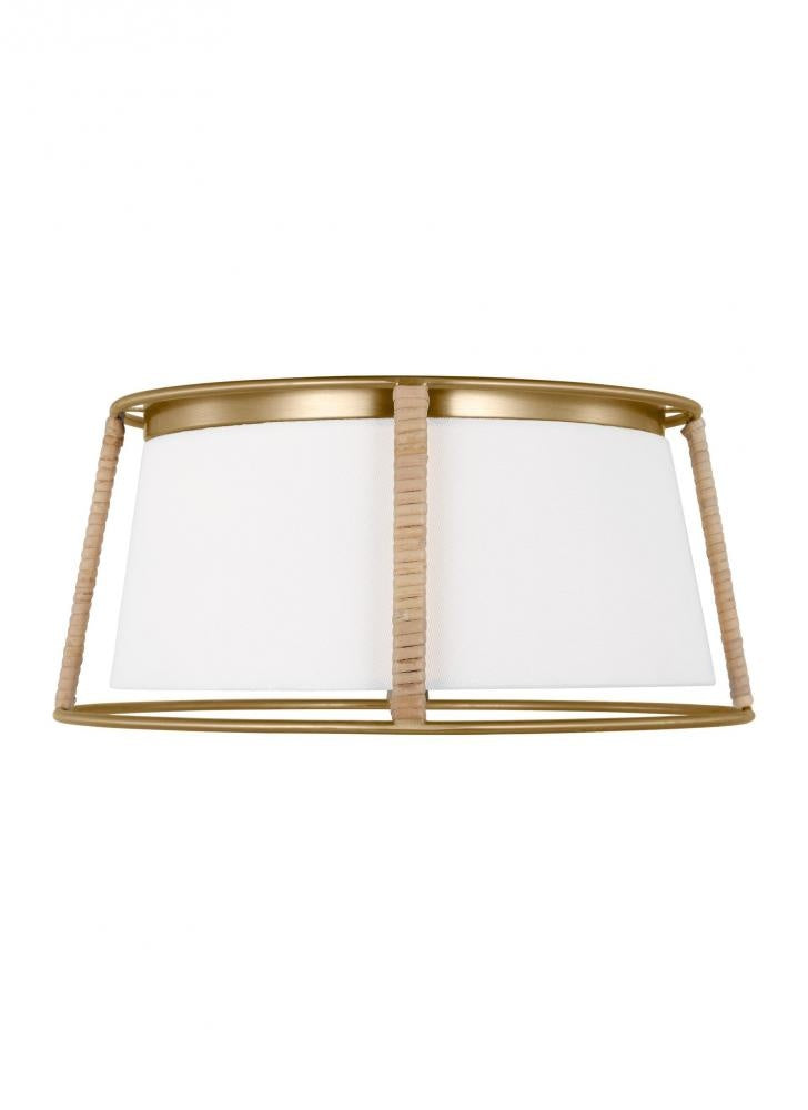 Flush Mounts-Visual Comfort & Co. Studio Collection-DJF1002SB