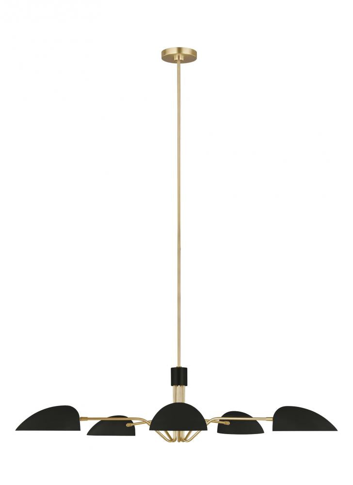 Chandeliers-Visual Comfort & Co. Studio Collection-EC1025MBK