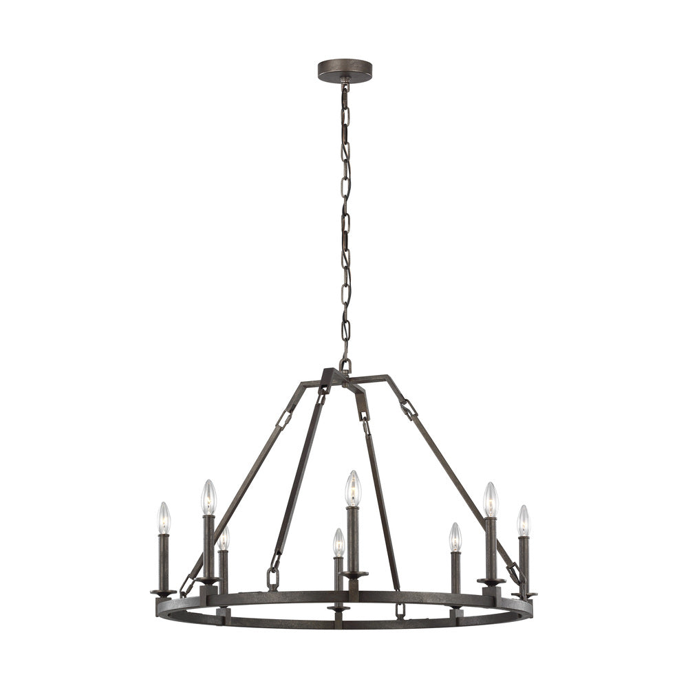 Chandeliers-Visual Comfort & Co. Studio Collection-F3214/8SMS