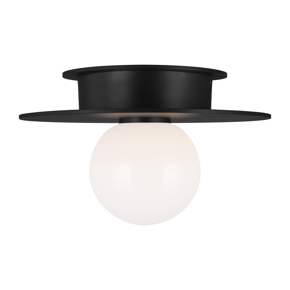 Flush Mounts-Visual Comfort & Co. Studio Collection-KF1001MBK