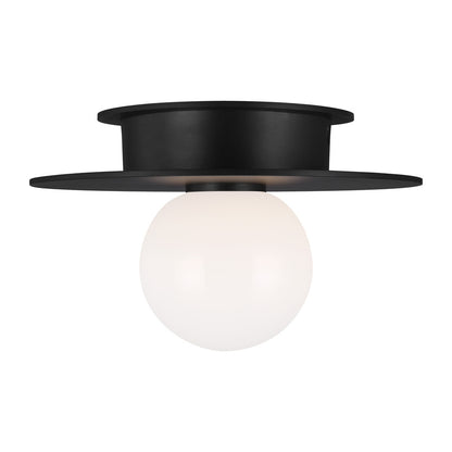 Flush Mounts-Visual Comfort & Co. Studio Collection-KF1001MBK