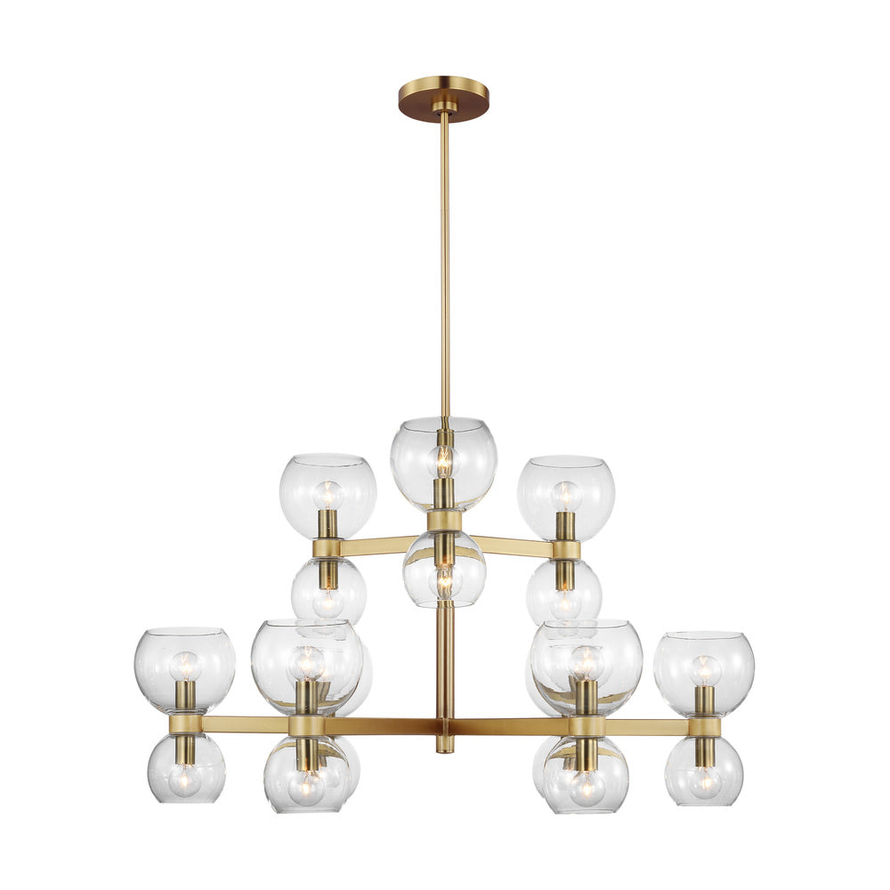 Chandeliers-Visual Comfort & Co. Studio Collection-KSC10018BBSCG