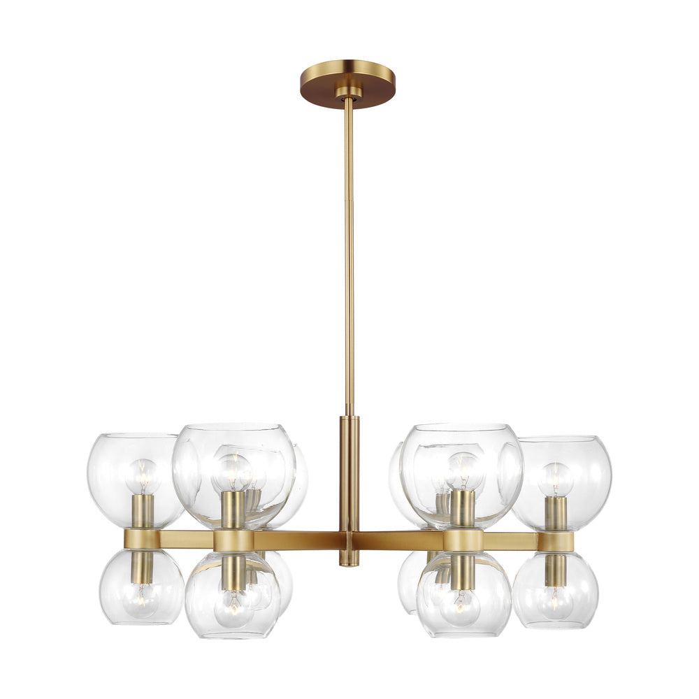 Chandeliers-Visual Comfort & Co. Studio Collection-KSC10212BBSCG