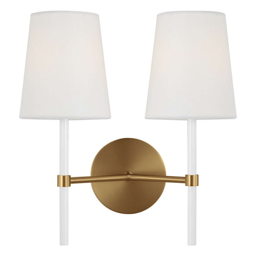 Sconces-Visual Comfort & Co. Studio Collection-KSW1102BBSGW