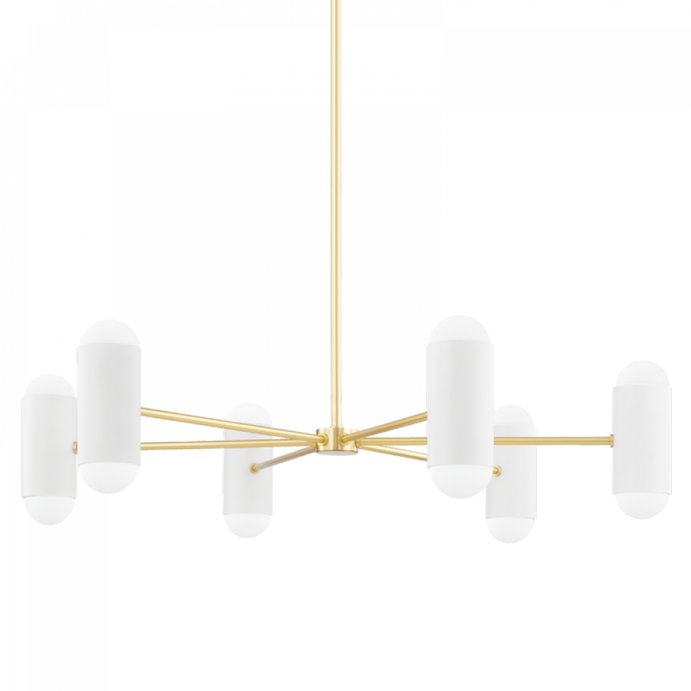 Chandeliers-Mitzi by Hudson Valley Lighting-H484812