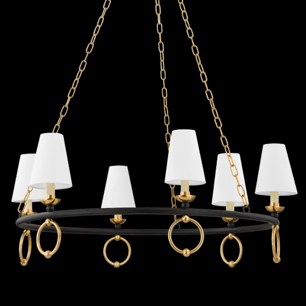Chandeliers-Mitzi by Hudson Valley Lighting-H757806