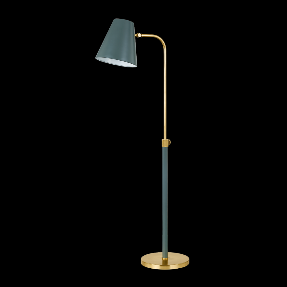 Lamps-Mitzi by Hudson Valley Lighting-HL891401-AGB/SSG
