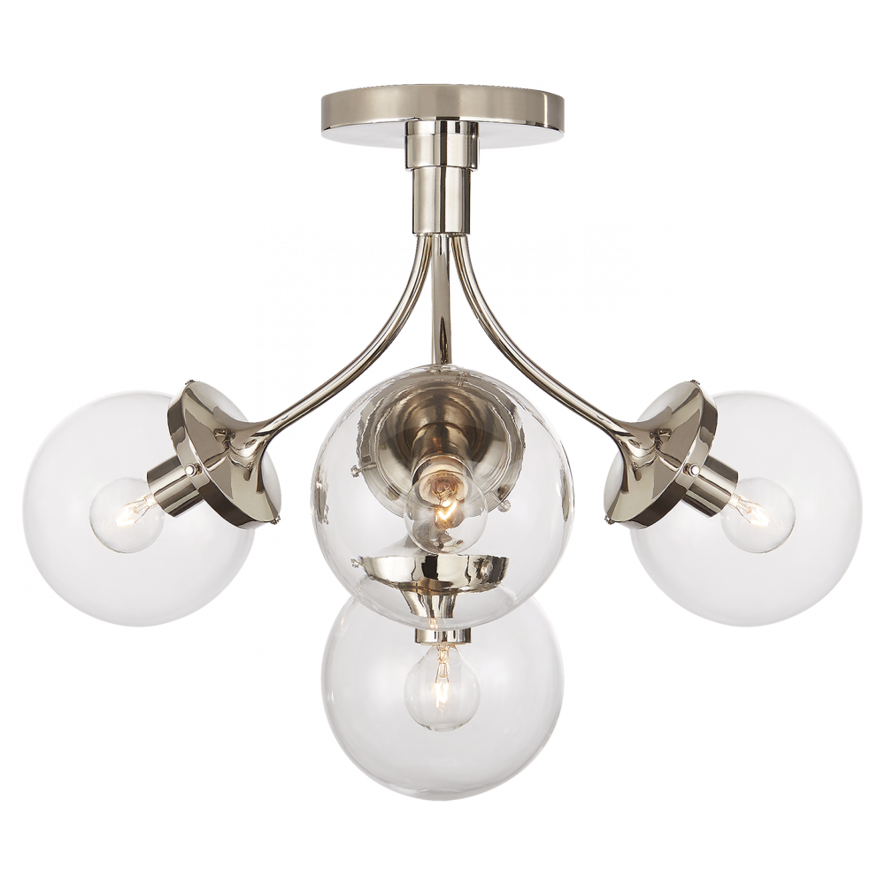 Semi-Flush Mts.-Visual Comfort & Co. Signature Collection-KS4407