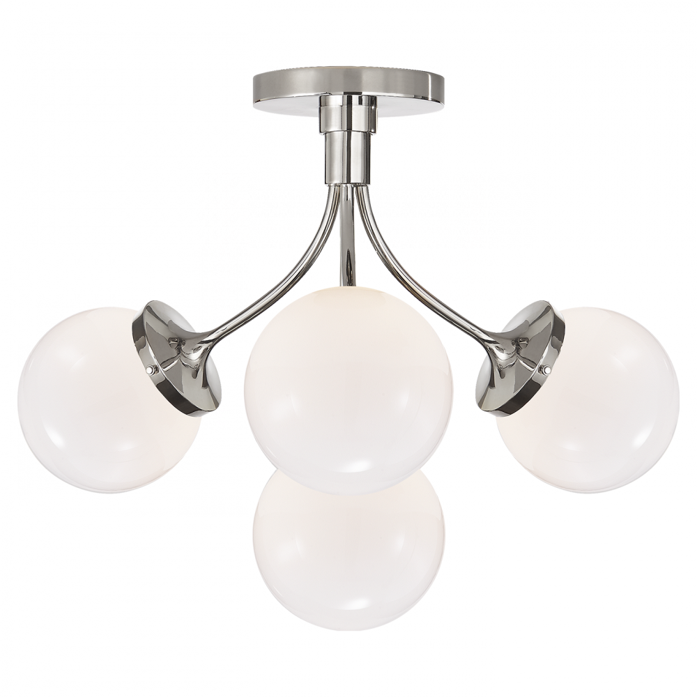Semi-Flush Mts.-Visual Comfort & Co. Signature Collection-KS4407